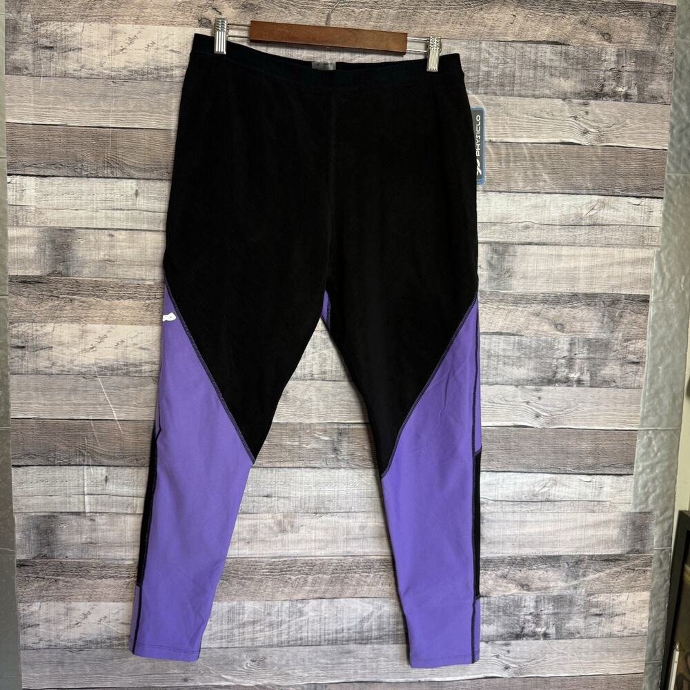 Physiclo Womens Built-In Resistance Compression Training Wear Leggings XL New